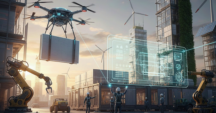 Inovação na Construção Civil Tecnologia Impulsiona Crescimento e Sustentabilidade no Setor