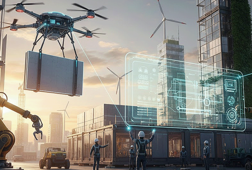 Inovação na Construção Civil Tecnologia Impulsiona Crescimento e Sustentabilidade no Setor